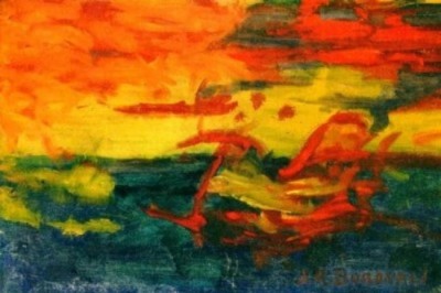 Как картина «Заход солнца над Адриатикой» написанная ослом с Монмартра стала шедевром