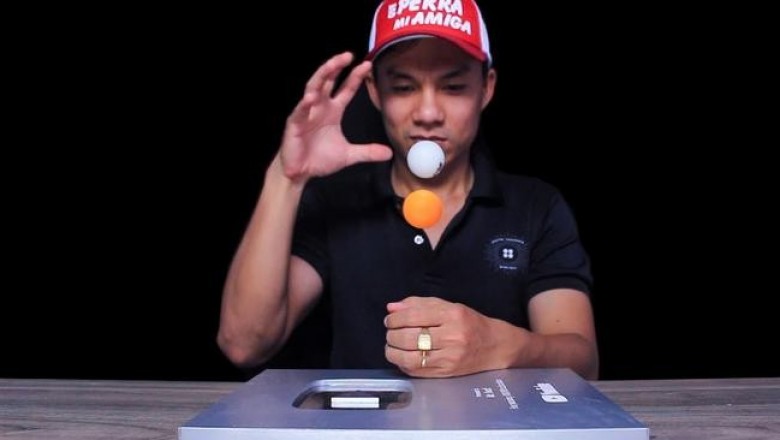 Десять забавных трюков с мячиком для пинг-понга