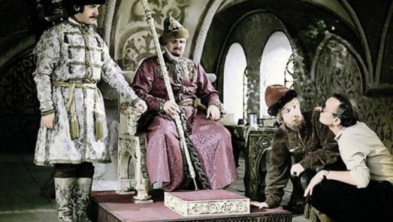 Грандиозная коллекция редких закулисных кадров со съемок любимых советских фильмов