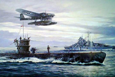 «Бисмарк» и U 556: как подлодка подружилась с линкором