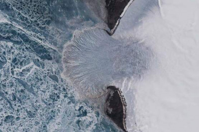 Ледник купола Вавилова в Арктике стремительно утекает в океан