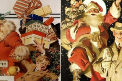 Арт-вояж по магазинам: Ночь перед Рождеством и еще 9 картин веселой кутерьмы - идем за новогодними подарками!