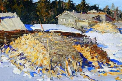 Красота русской глуши на полотнах Андрея Захарова: в чем секрет современных картин, за которые борются покупатели аукционов «Сотбис» и «Кристис»