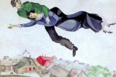 Марк и Белла Шагал: как художник 29 лет признавался в любви своей жене