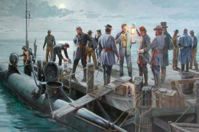 «Ханли»: подлодка конфедератов