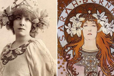 Пленительные образы натурщиц Альфонса Мухи на картинах и фотографиях