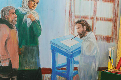 Когда люди с особенностями, создавали шедевры живописи