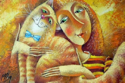 Симфония ярких красок Юрия Мацика: добрый юмор и простое человеческое тепло на позитивных картинах художника из Солнечногорска