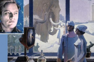 Обреченный на неподвижность Геннадий Голобоков: как парализованный юноша написал 200 научно-фантастических картин