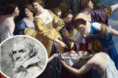 «Обнаружение Моисея» Орацио Джентилески: любопытный сюжет и ошибочное авторство полотна