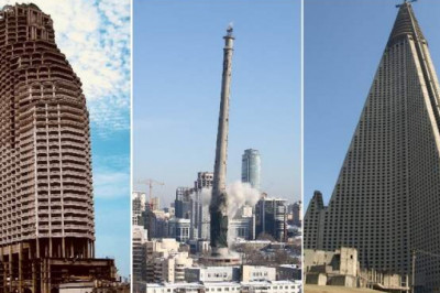 Заброшенные башни и небоскребы, которые стали мечтой экстремалов, а не гордостью создателей