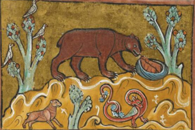 Медведь в средневековой символике