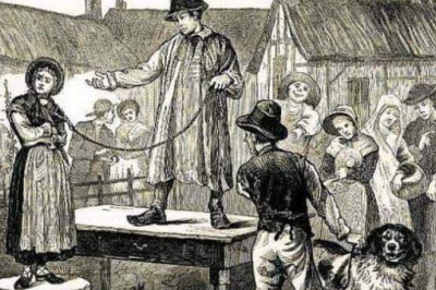 Как англичане XIX века продавали своих жен – за кружку пива