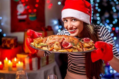 Как не переесть в новогоднюю ночь, если утка с яблоками манит и манит