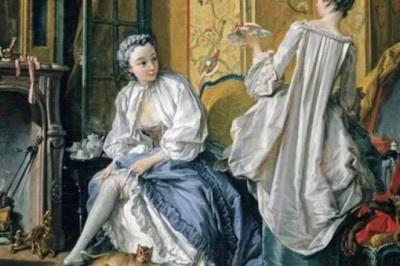 Как дамы прошлого в громоздких платьях справлялись с туалетом