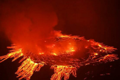 Извержение вулкана Ньирагонго стало крупнейшим за последние 19 лет