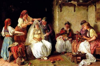 Семейный уклад патриархальной Руси: когда невесты к женихам сватов засылали?