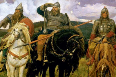 «Богатыри» Васнецова в деталях: дозор вне времени