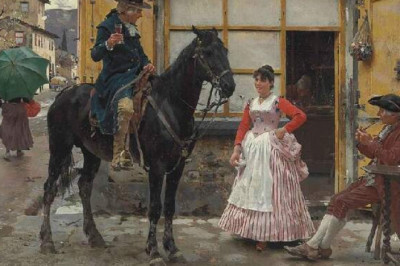 Чем прославился Рафаэлло Сорби, итальянский живописец XIX века, картины которого через 200 лет стали играми-пазлами