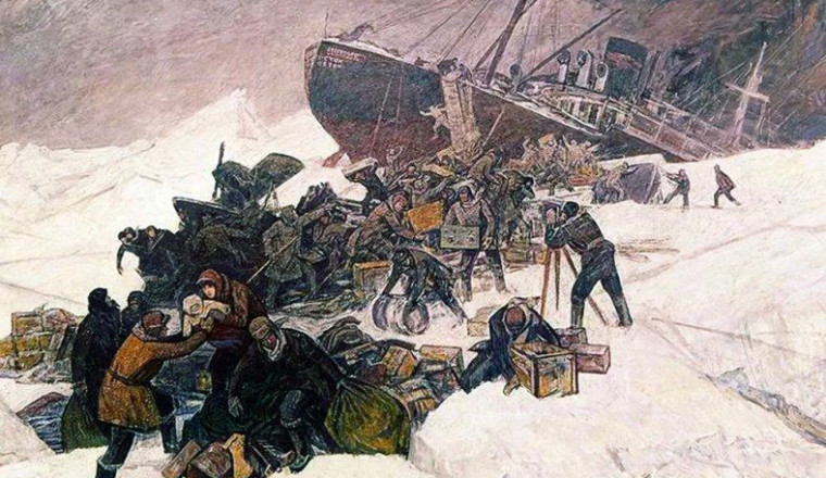 104 человека, дрейфующих на обломке льда. История спасения, которое казалось невозможным